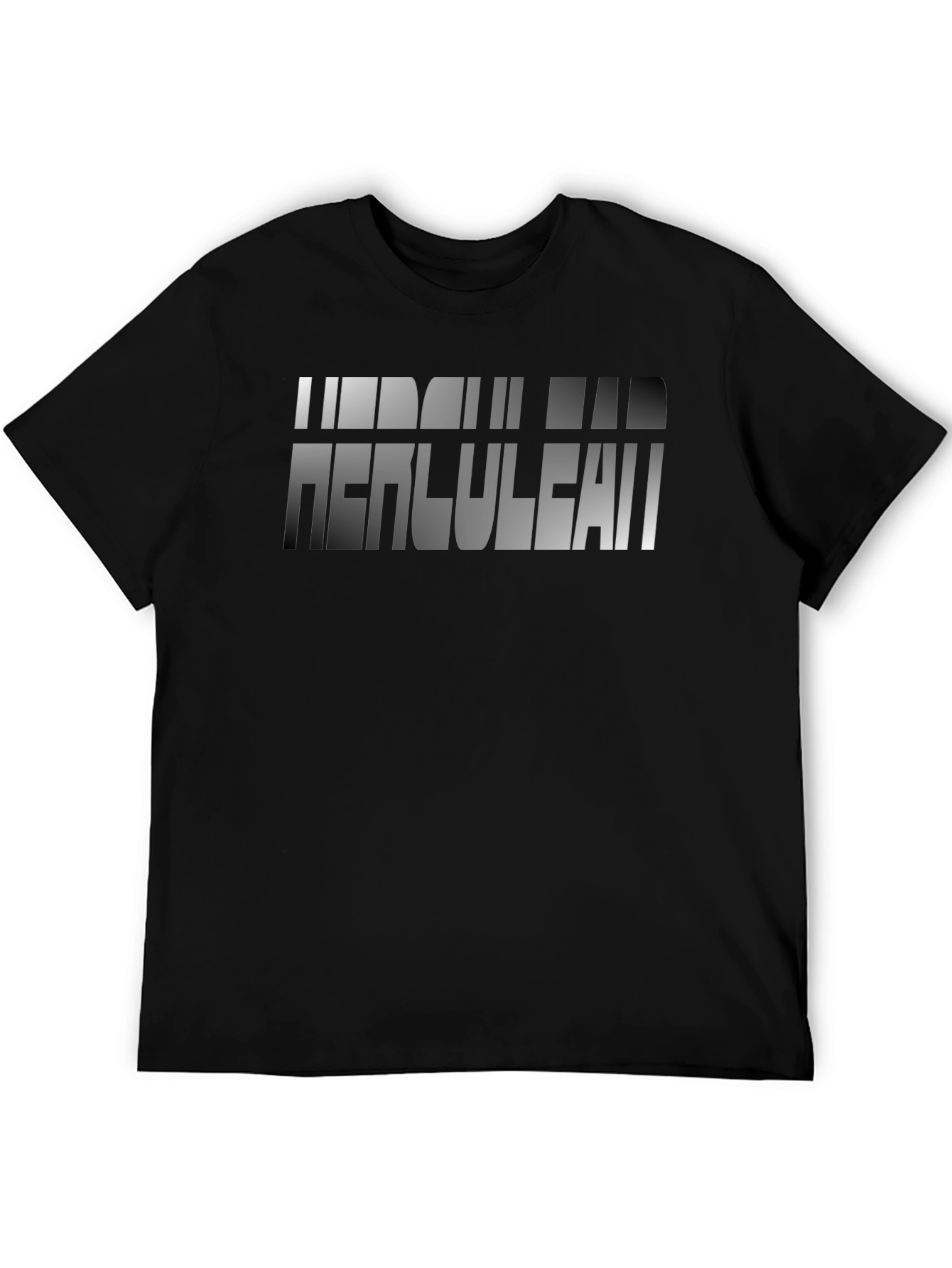 Herculian Dad Graphic Tee - Black Cotton Blend