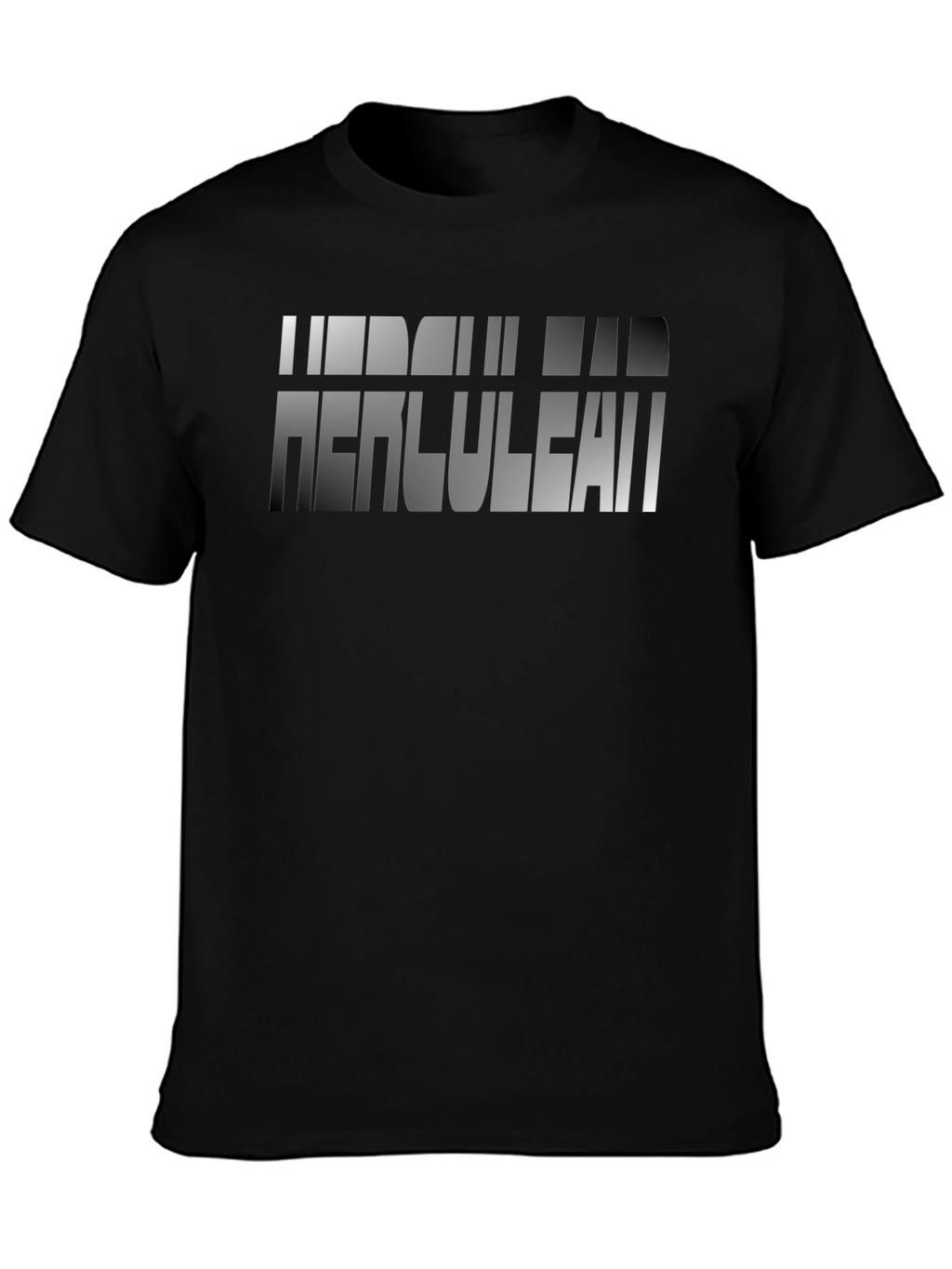 Herculian Dad Graphic Tee - Black Cotton Blend