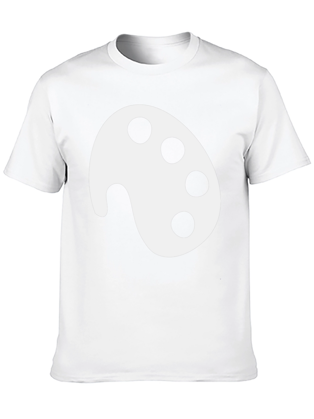 Artist Palette Black T-Shirt - Painters Essential