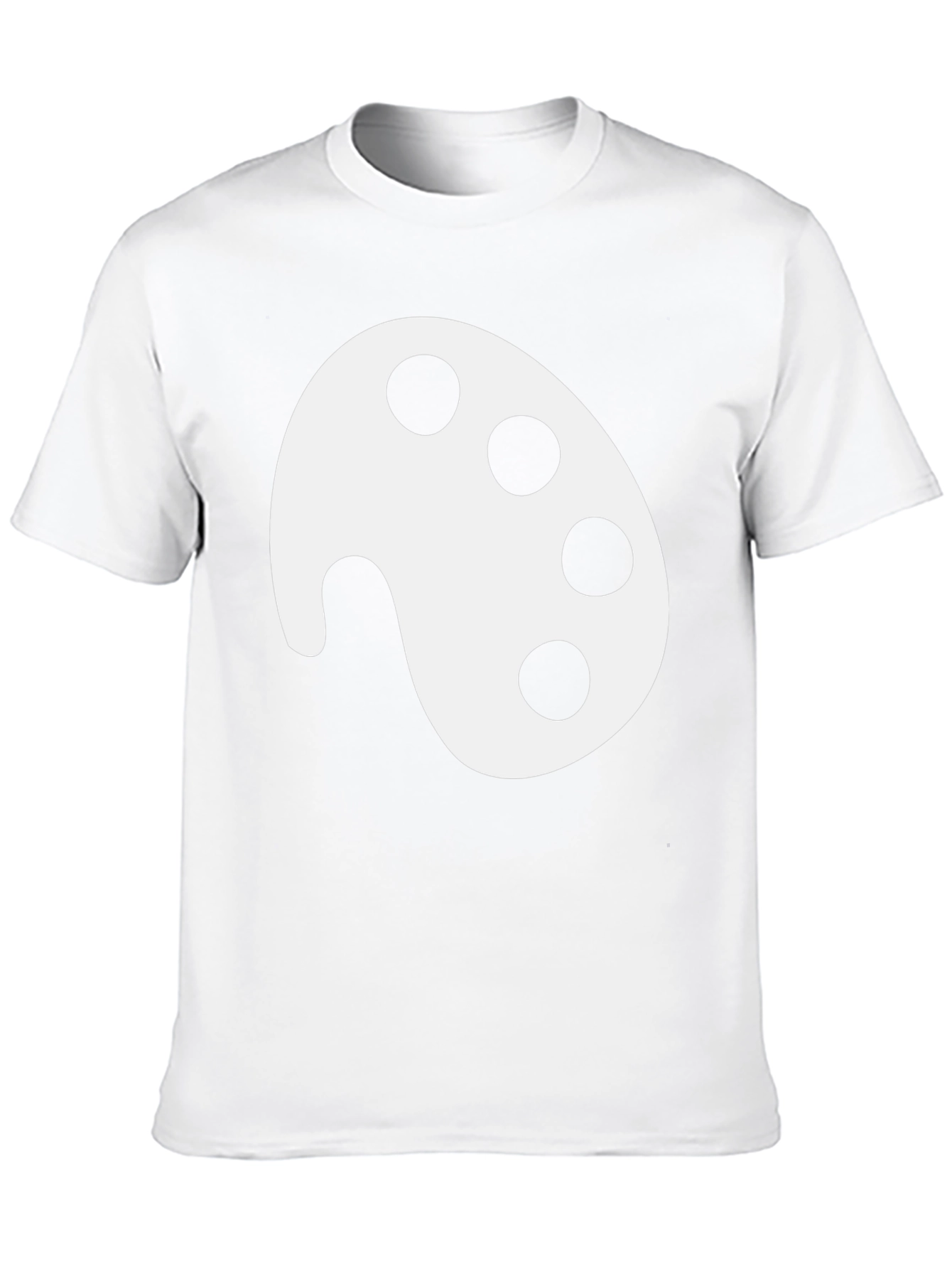 Artist Palette Black T-Shirt - Painters Essential