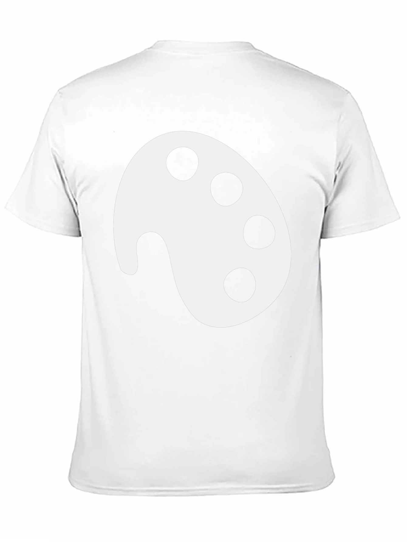 Artist Palette Black T-Shirt - Painters Essential