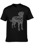 Dog Lover Word Art T-Shirt