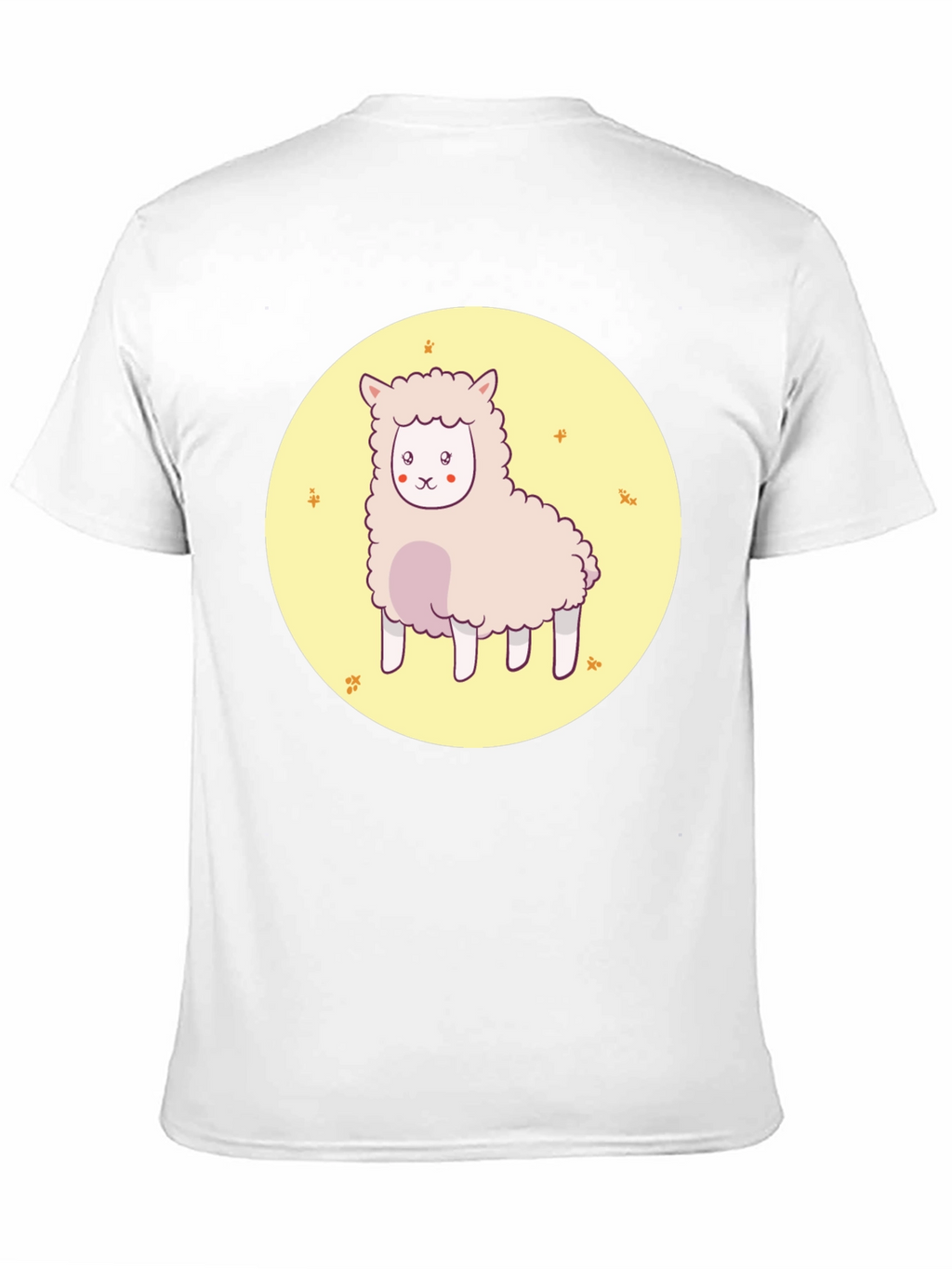 Cute Alpaca Graphic Tee - Unisex Black T-Shirt