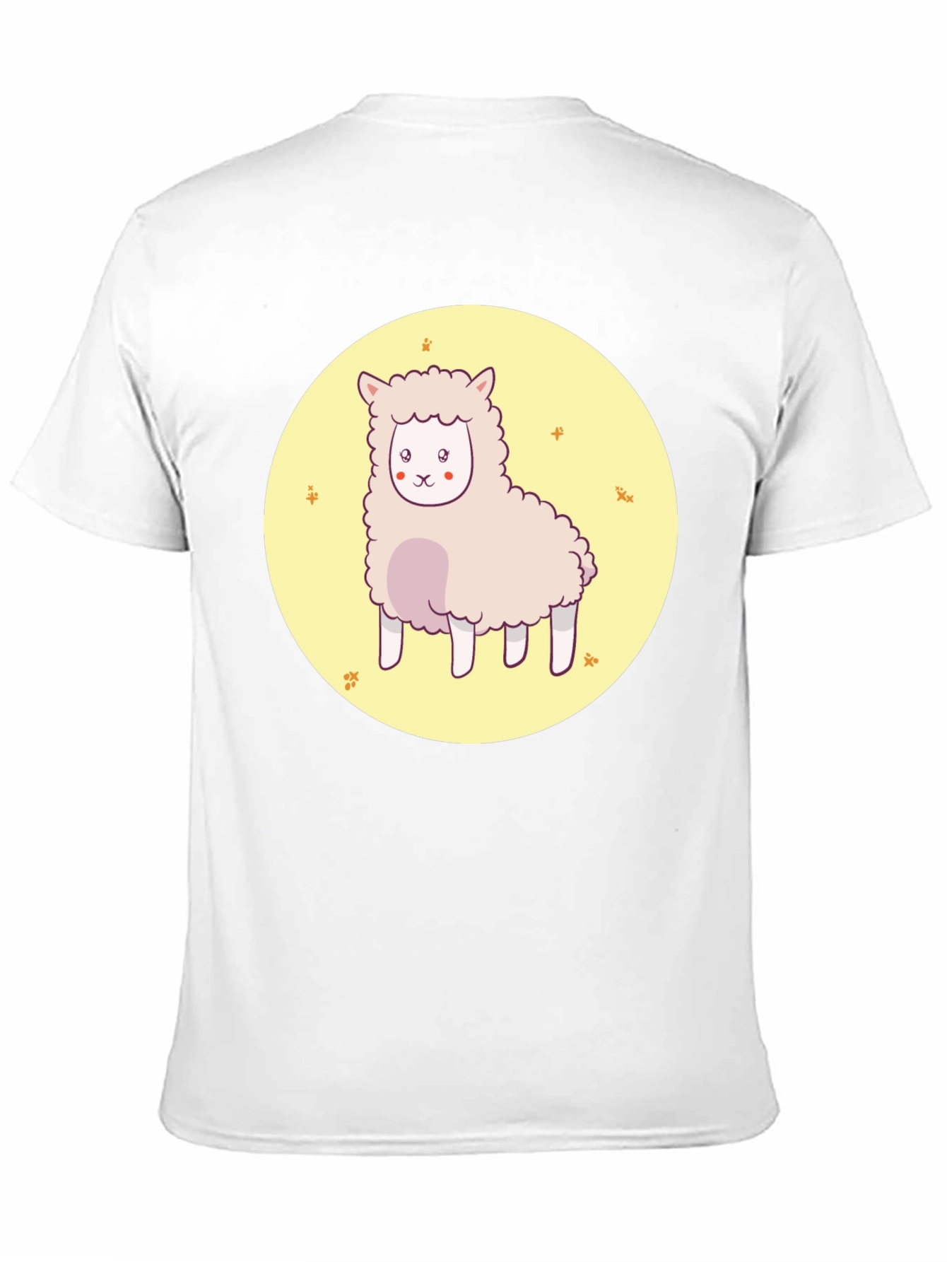 Cute Alpaca Graphic Tee - Unisex Black T-Shirt