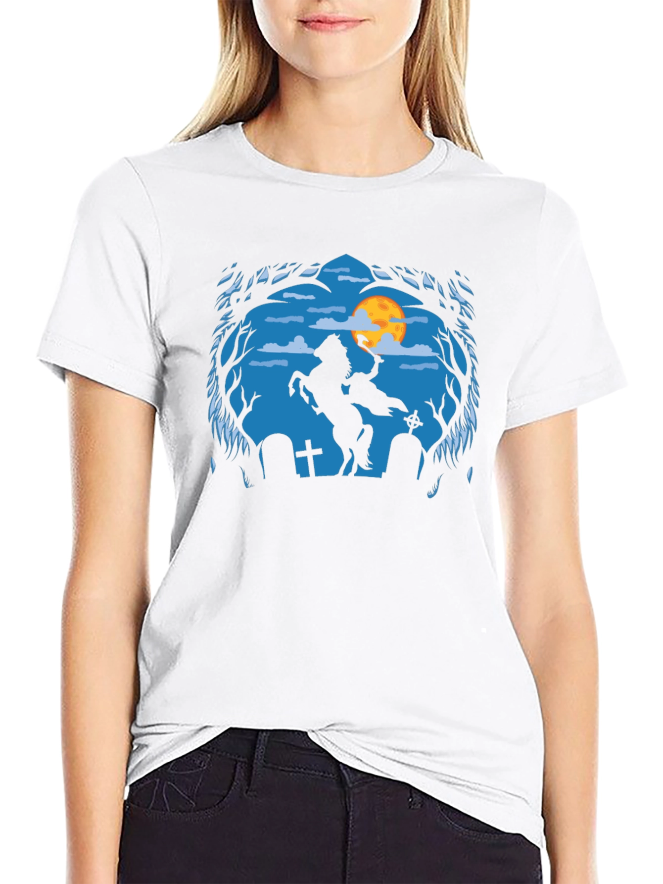 Headless Horseman T-Shirt - Spooky Halloween Tee