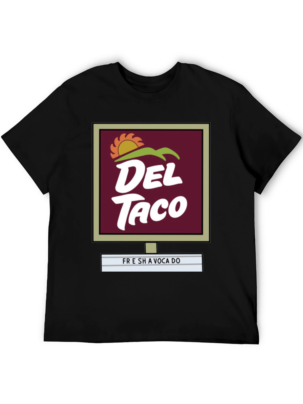 Del Taco T-Shirt - Fresh Avocado Graphic Tee