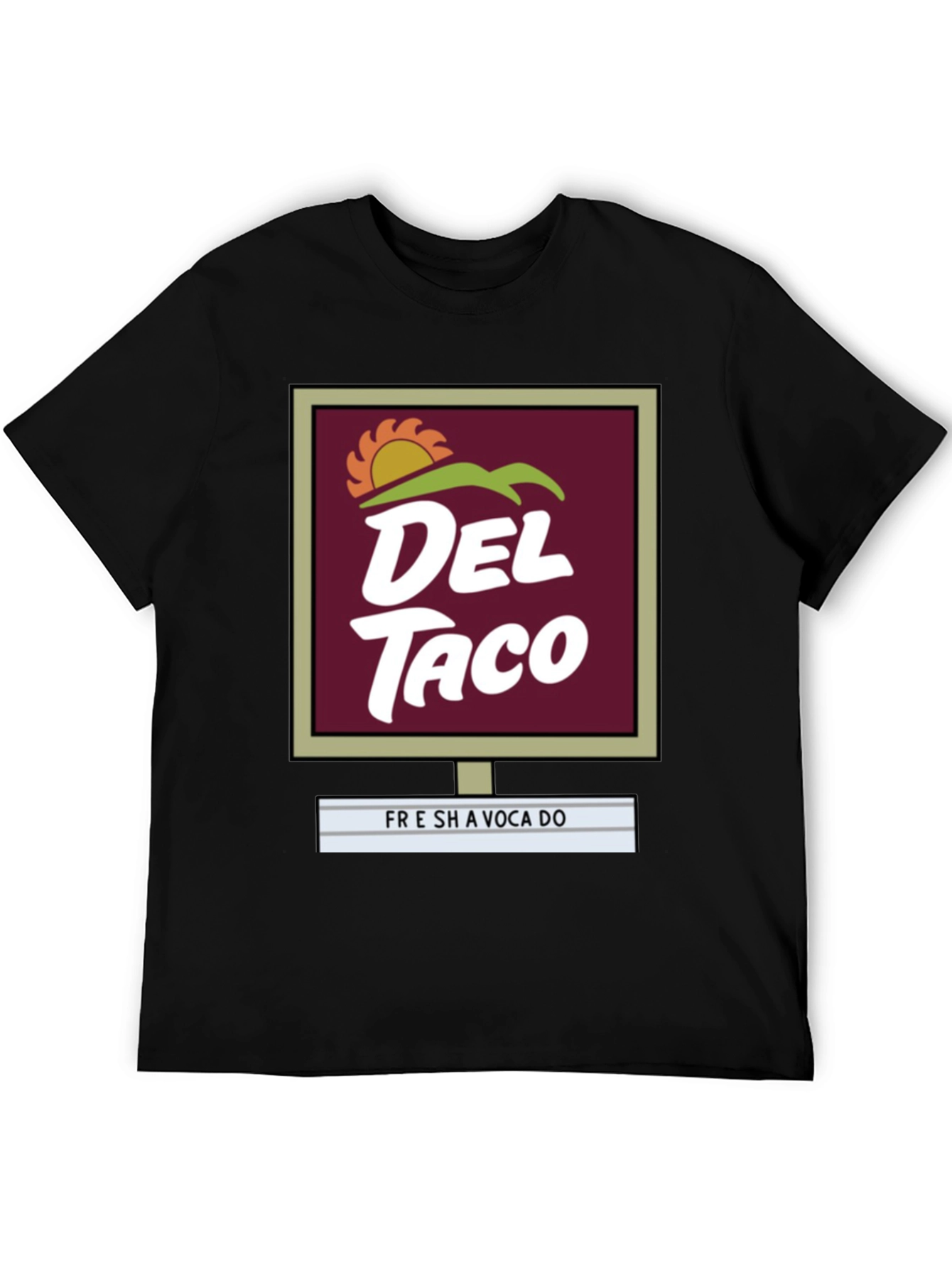 Del Taco T-Shirt - Fresh Avocado Graphic Tee