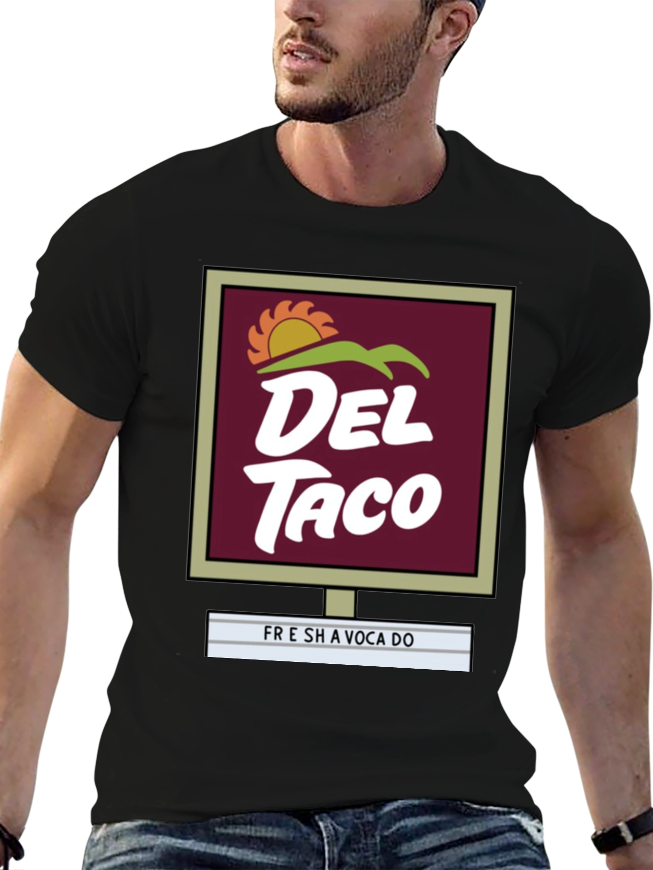 Del Taco T-Shirt - Fresh Avocado Graphic Tee