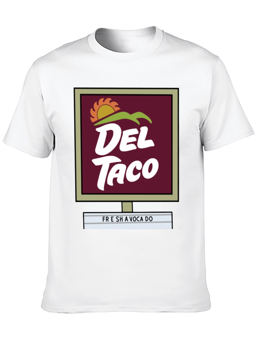 Del Taco T-Shirt - Fresh Avocado Graphic Tee