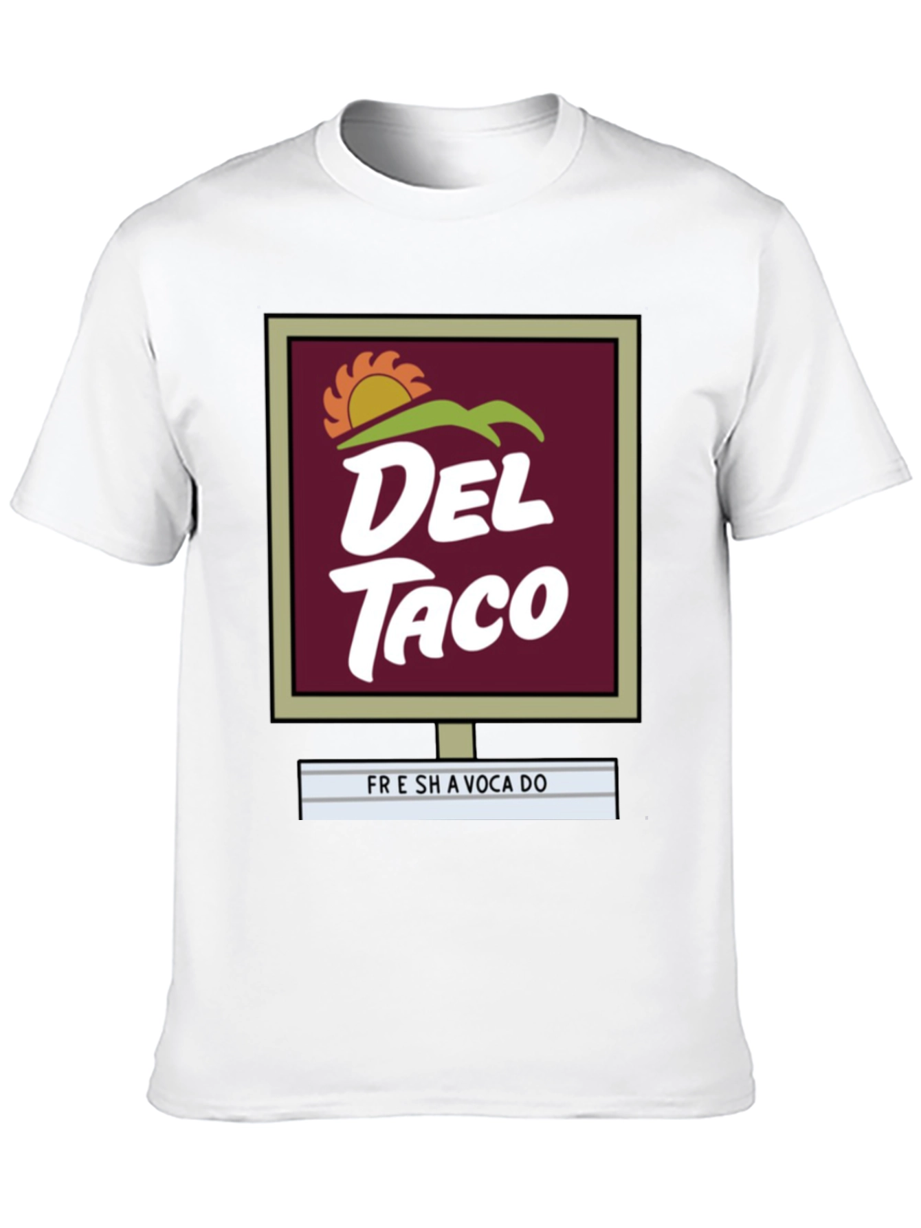 Del Taco T-Shirt - Fresh Avocado Graphic Tee
