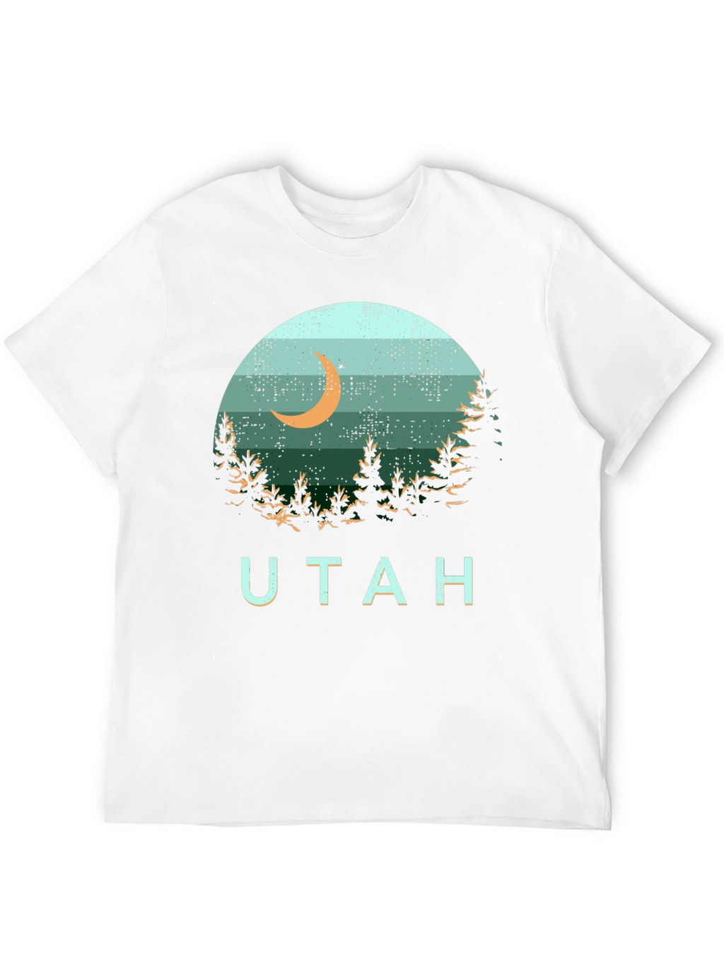 Utah Landscape Graphic Tee - Black