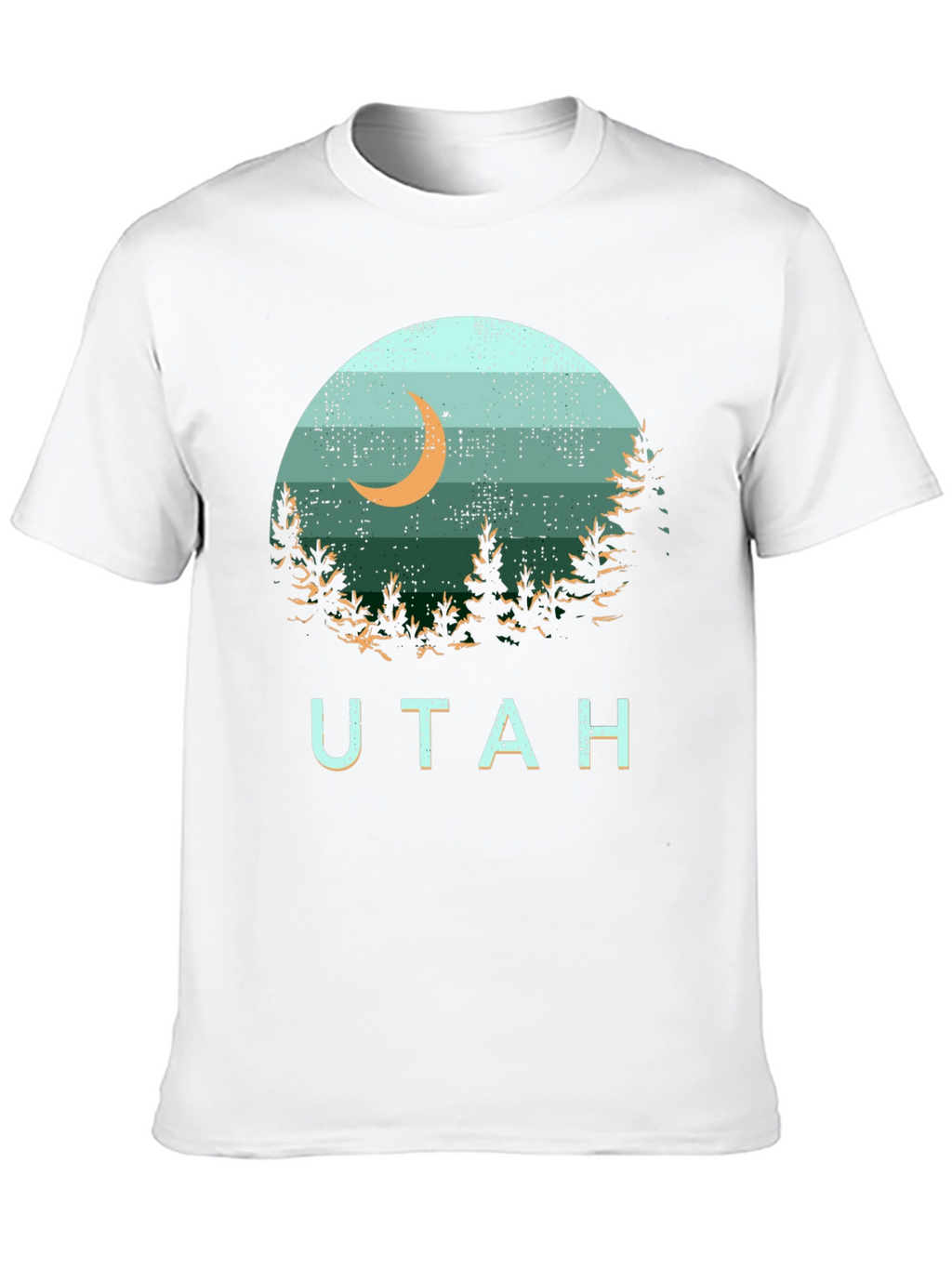 Utah Landscape Graphic Tee - Black