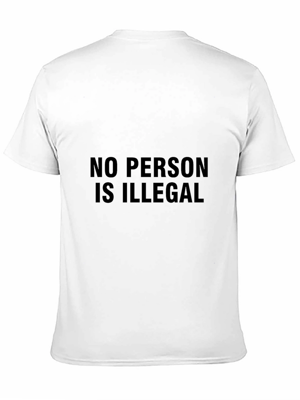 No Person Is Illegal Graphic T-Shirt - Activism Tee
