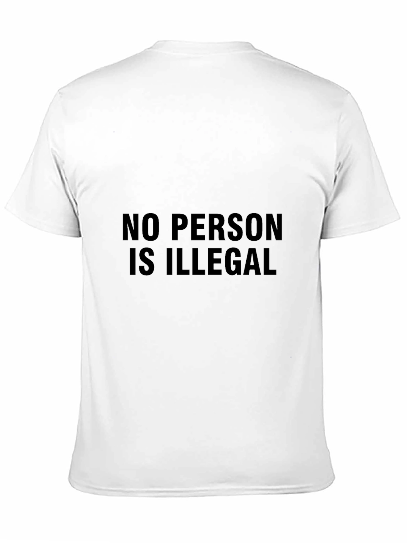 No Person Is Illegal Graphic T-Shirt - Activism Tee