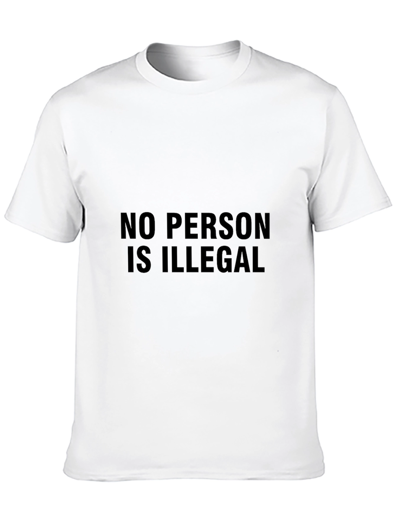 No Person Is Illegal Graphic T-Shirt - Activism Tee