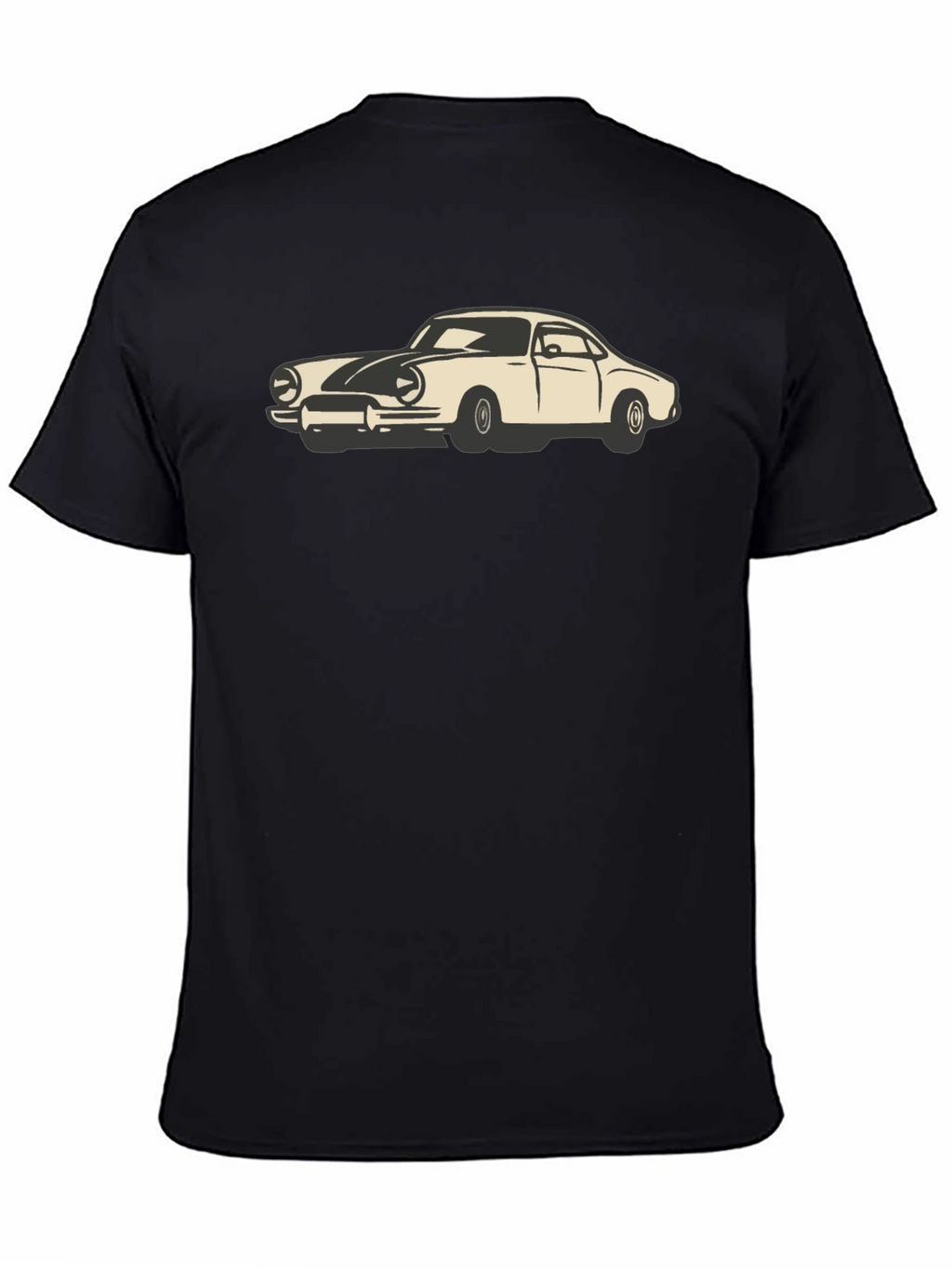 Classic Car Graphic Tee - Black