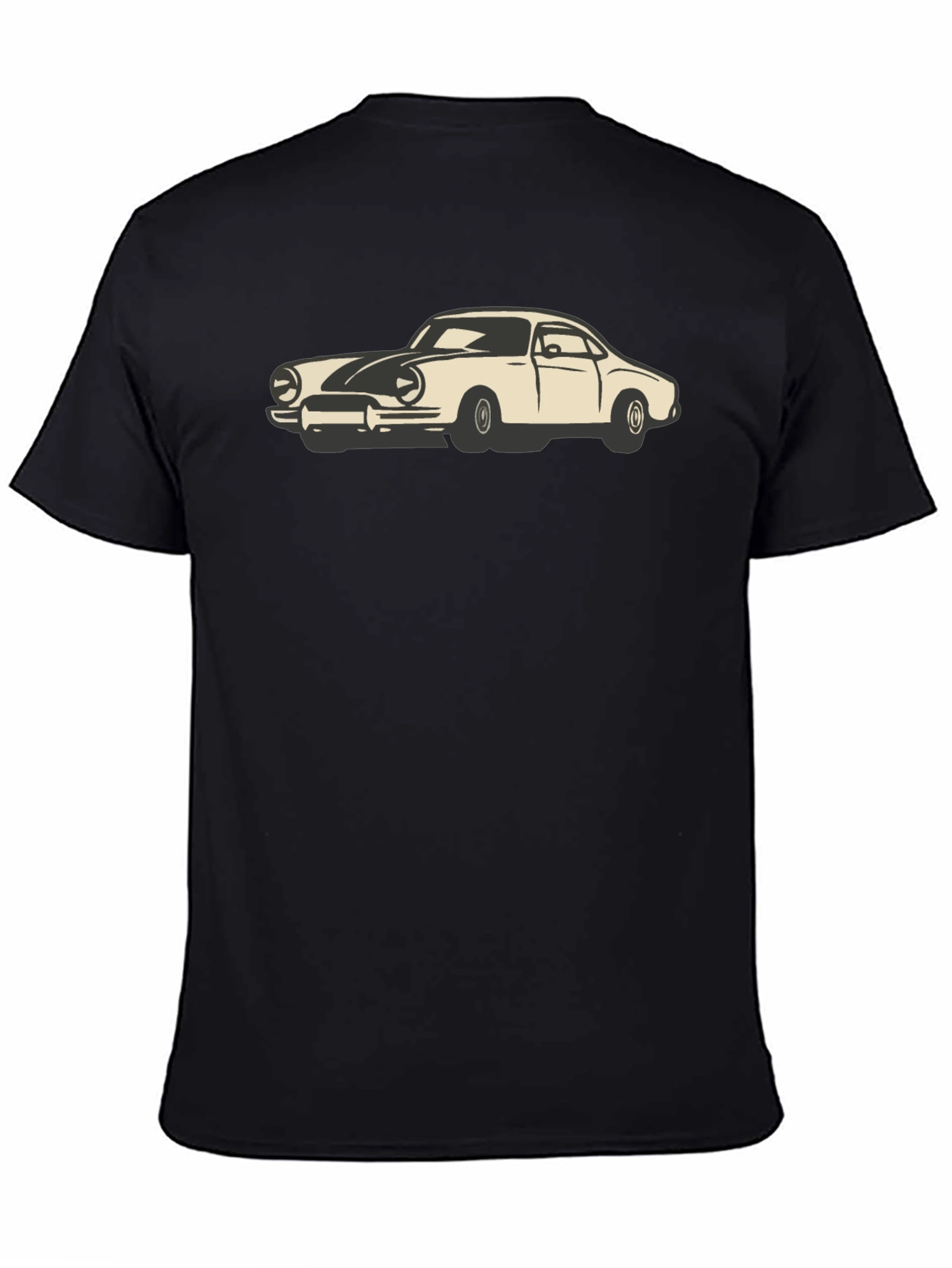 Classic Car Graphic Tee - Black