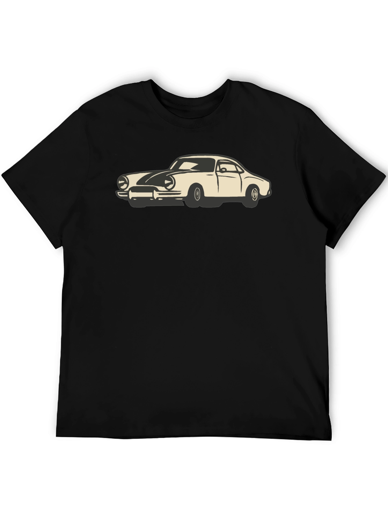 Classic Car Graphic Tee - Black
