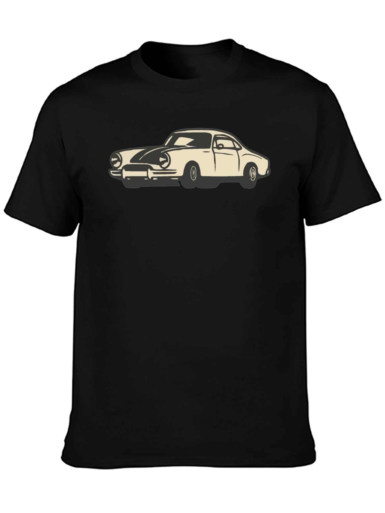 Classic Car Graphic Tee - Black