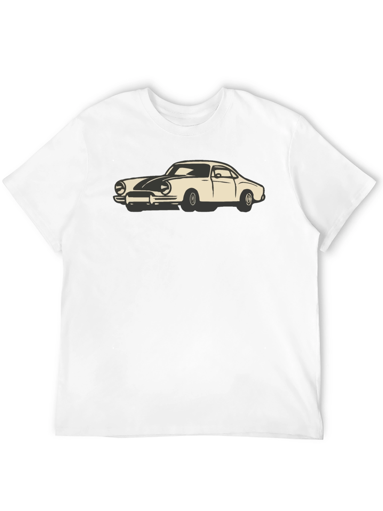 Classic Car Graphic Tee - Black