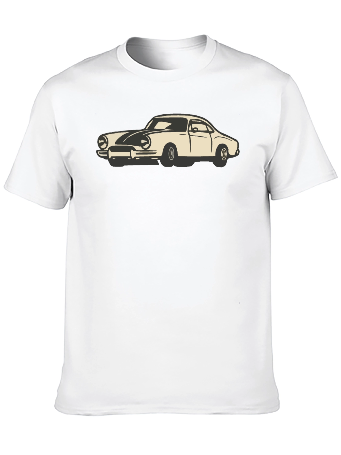 Classic Car Graphic Tee - Black