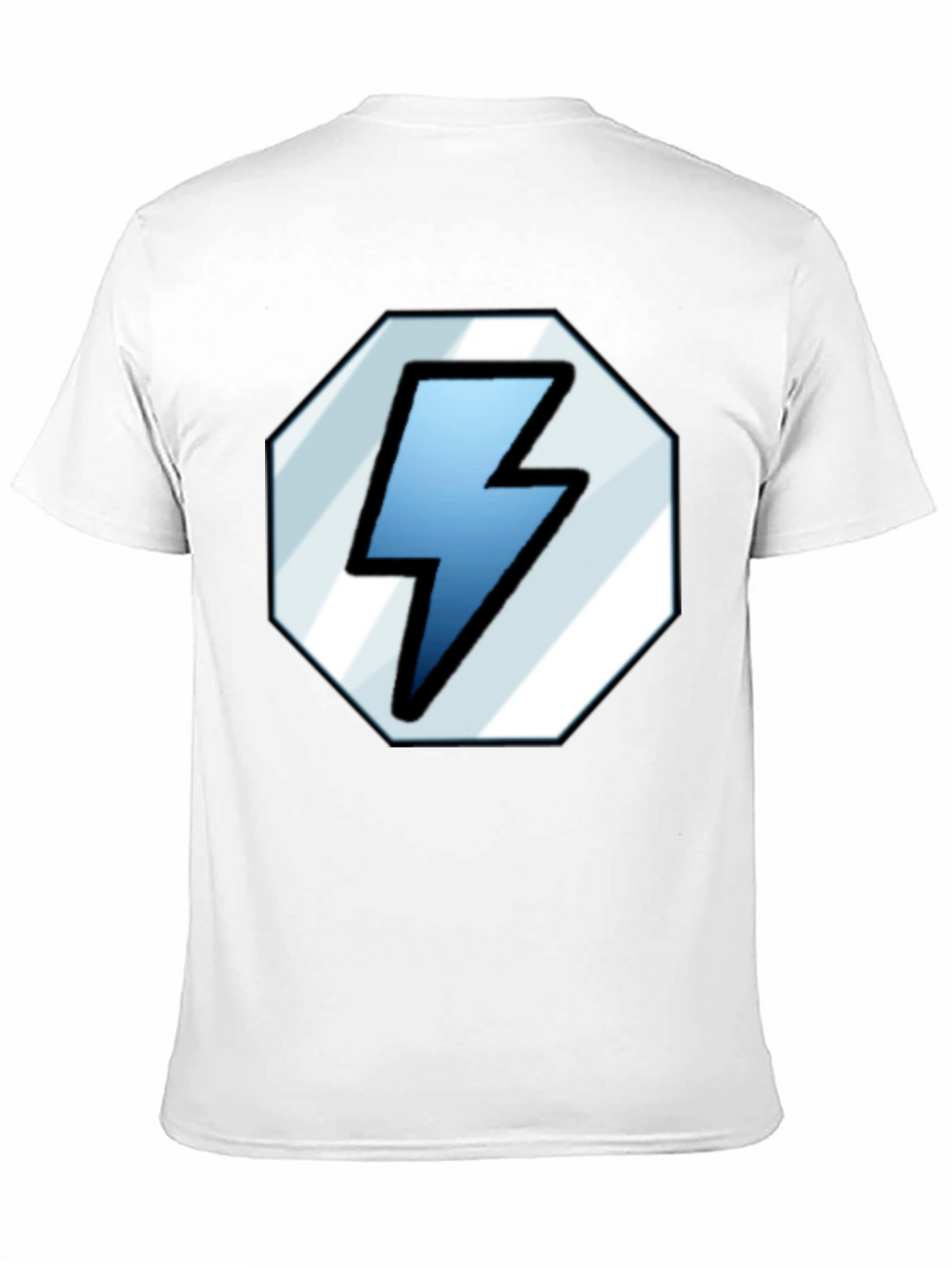 Lightning Bolt Graphic Tee - Classic Black Shirt