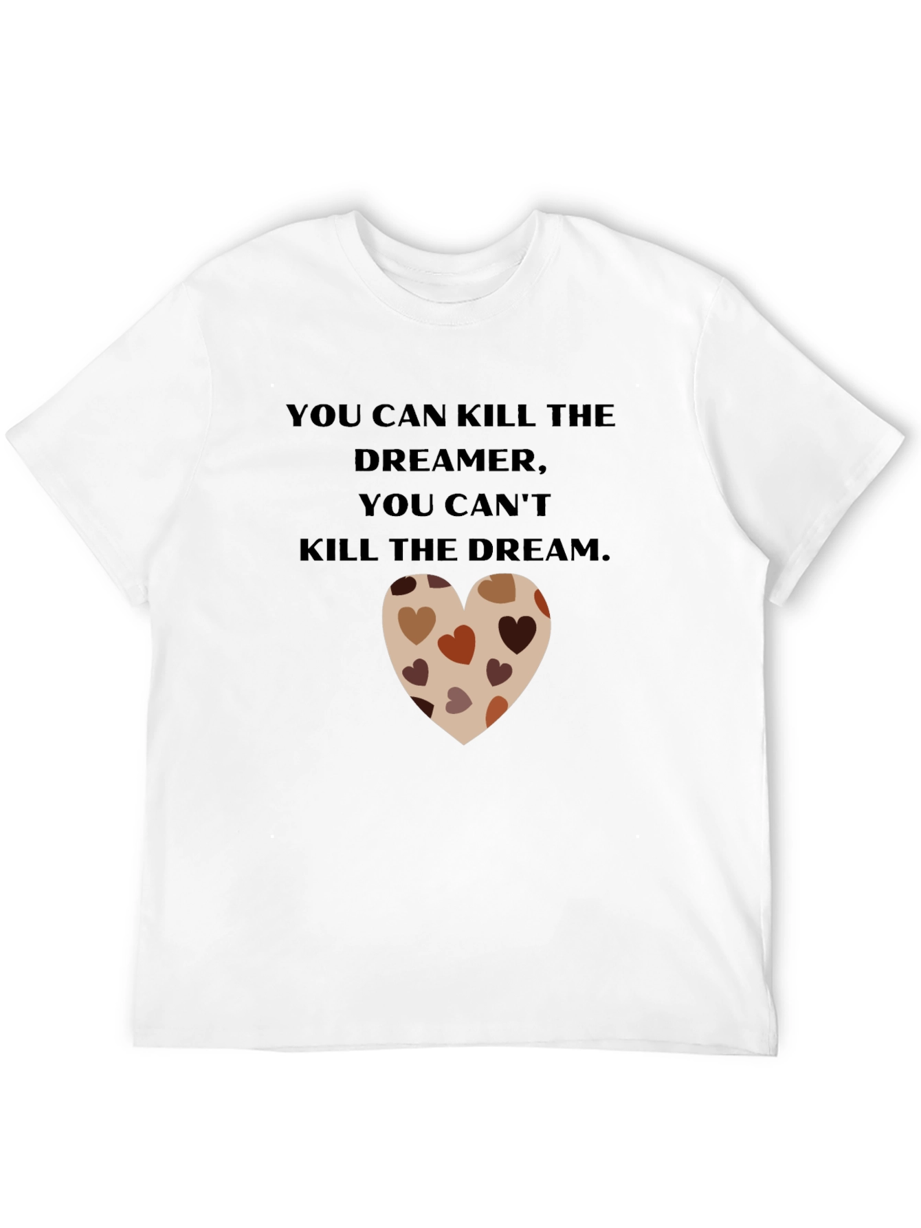 Dreamer Heart T-Shirt - Inspirational Design