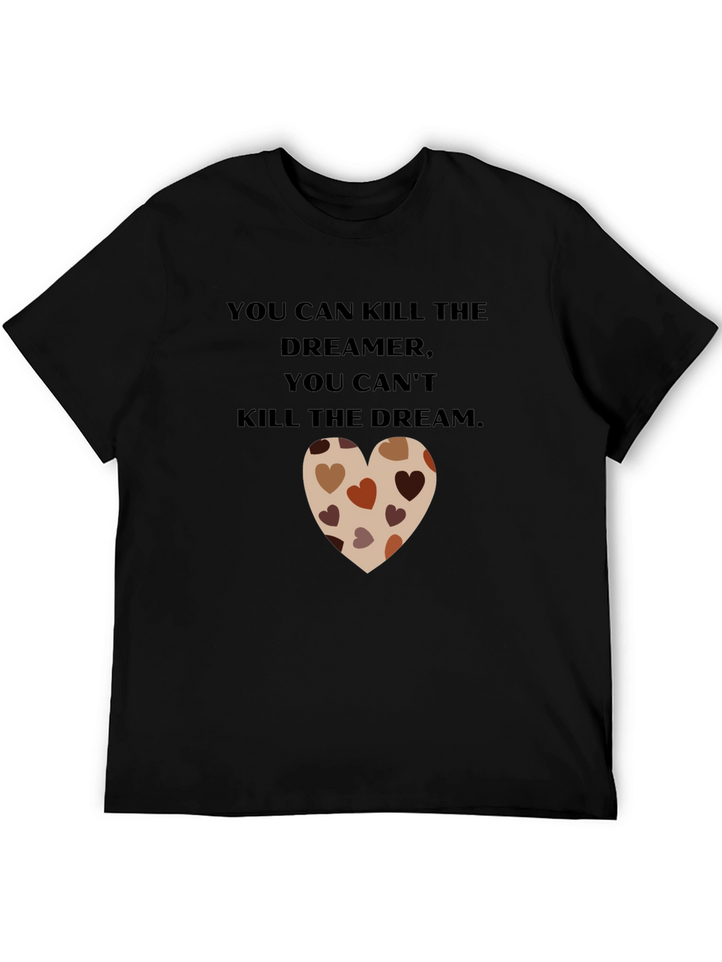 Dreamer Heart T-Shirt - Inspirational Design