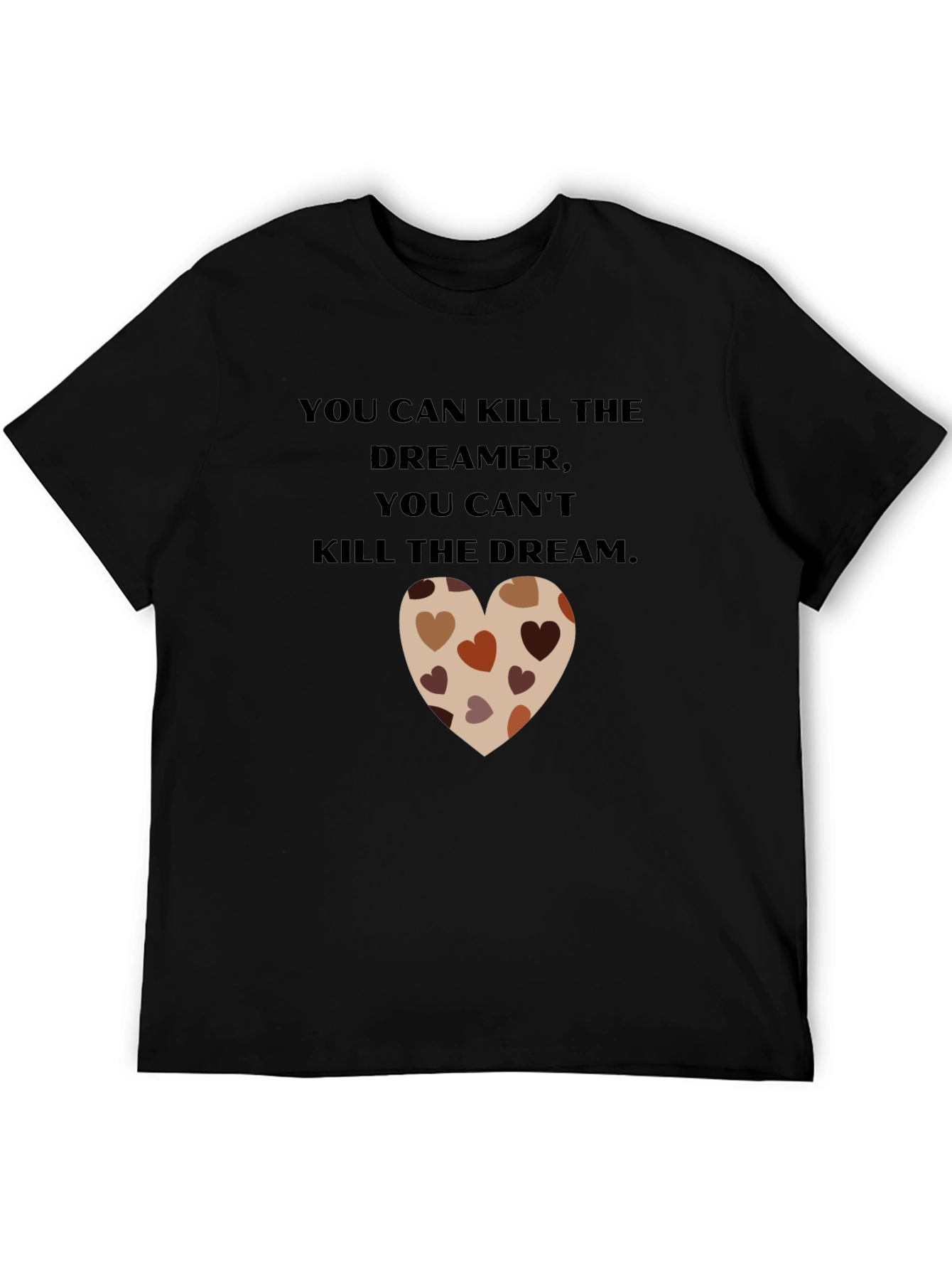 Dreamer Heart T-Shirt - Inspirational Design