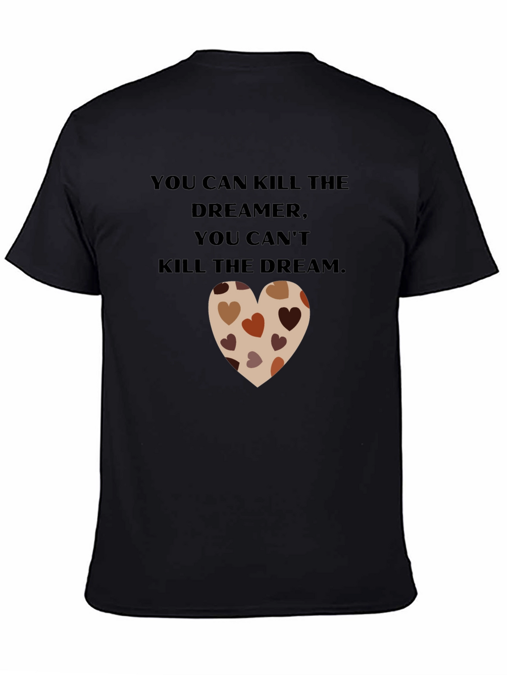 Dreamer Heart T-Shirt - Inspirational Design