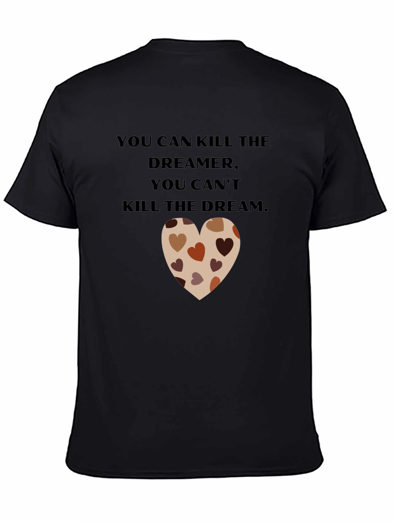 Dreamer Heart T-Shirt - Inspirational Design