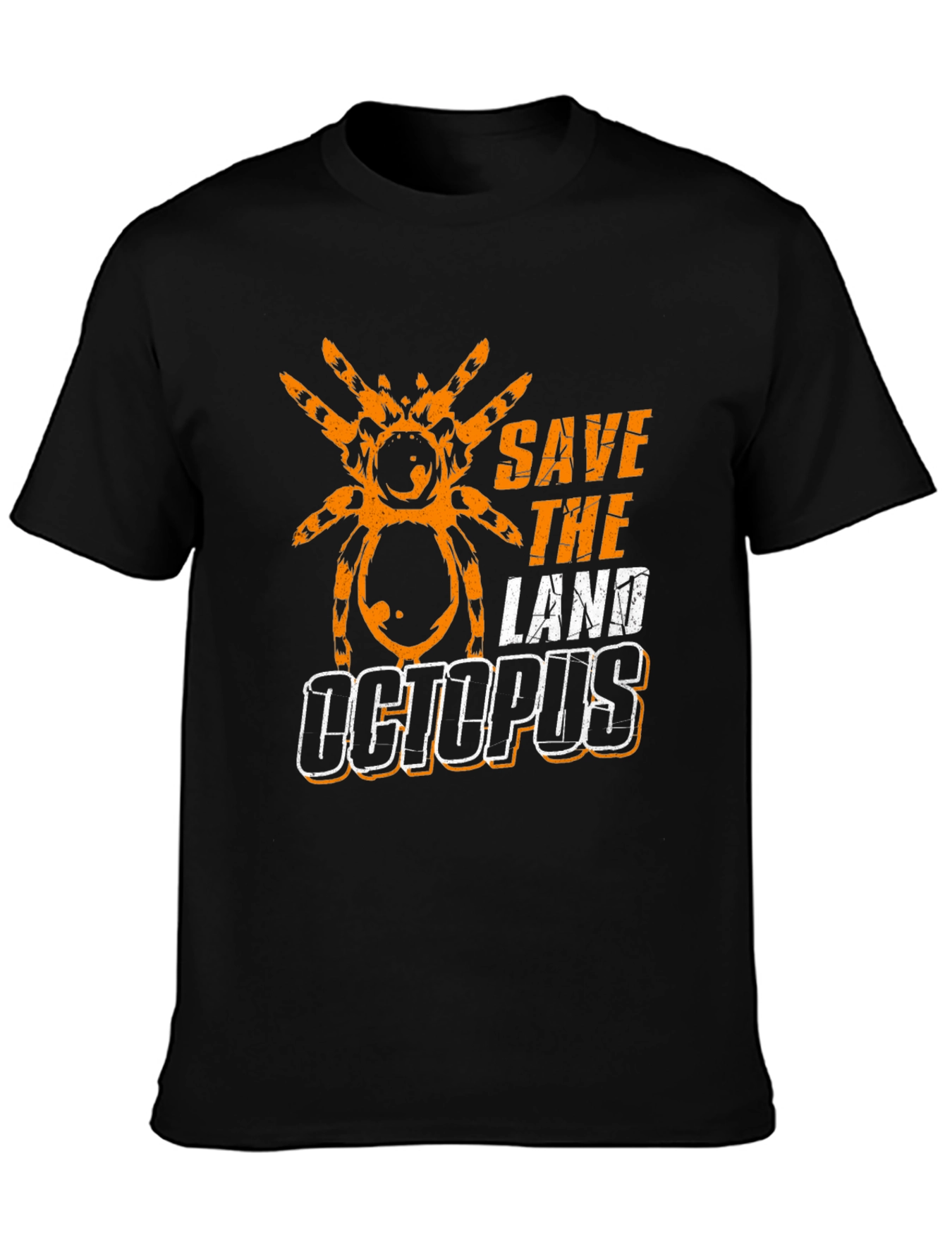 Save the Land Octopus T-Shirt - Spider Design