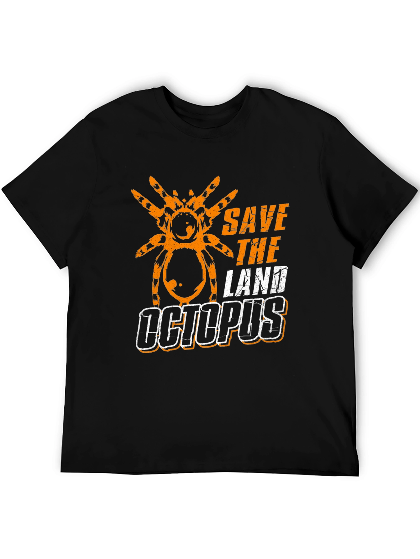 Save the Land Octopus T-Shirt - Spider Design