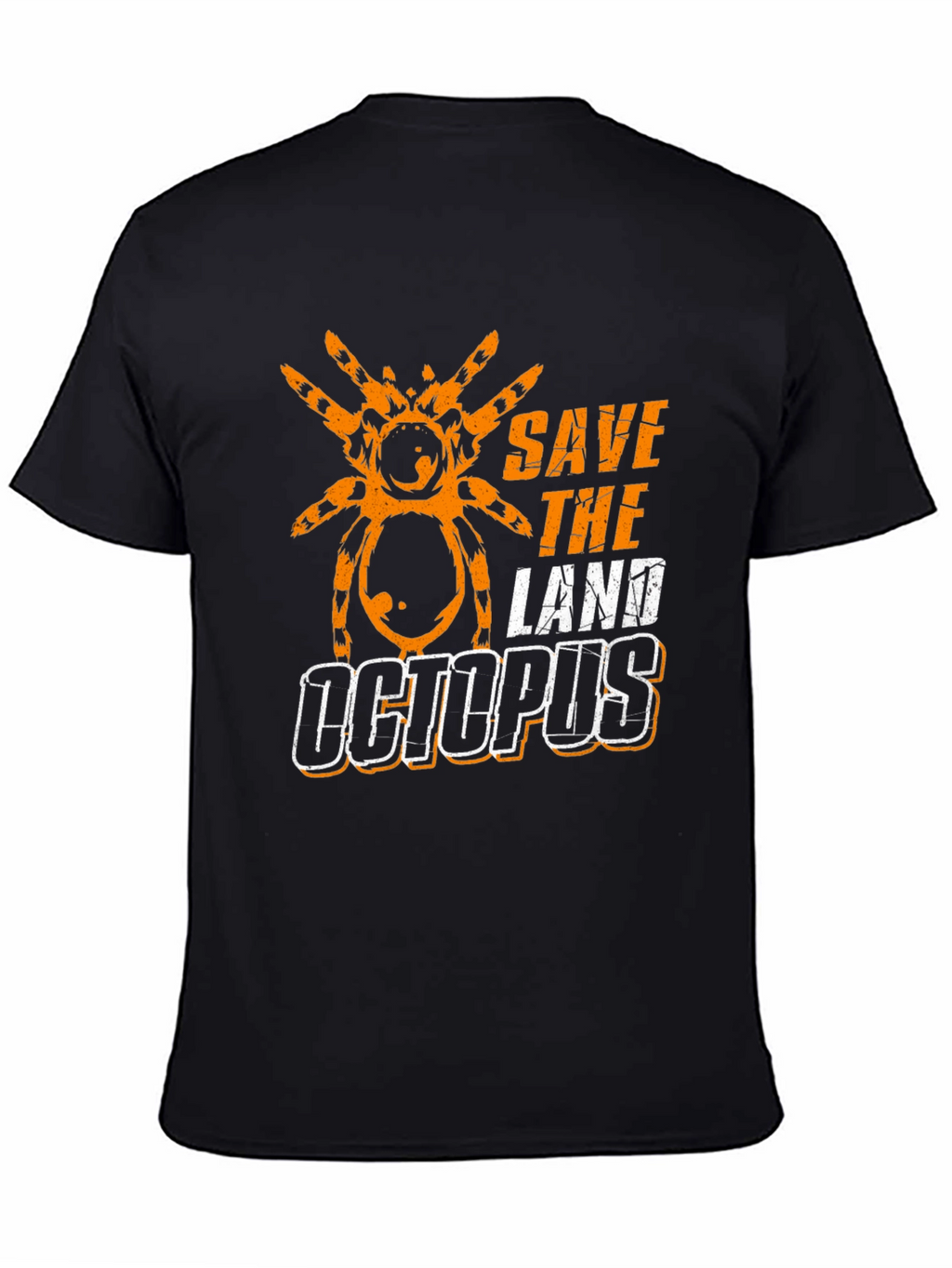 Save the Land Octopus T-Shirt - Spider Design