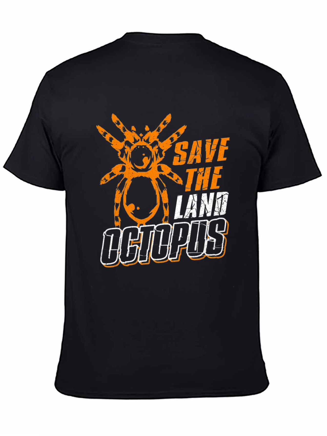 Save the Land Octopus T-Shirt - Spider Design