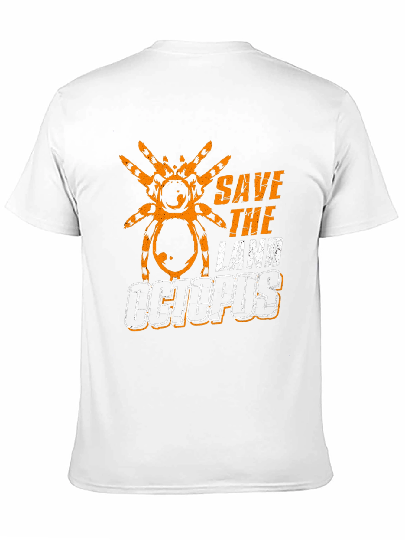 Save the Land Octopus T-Shirt - Spider Design