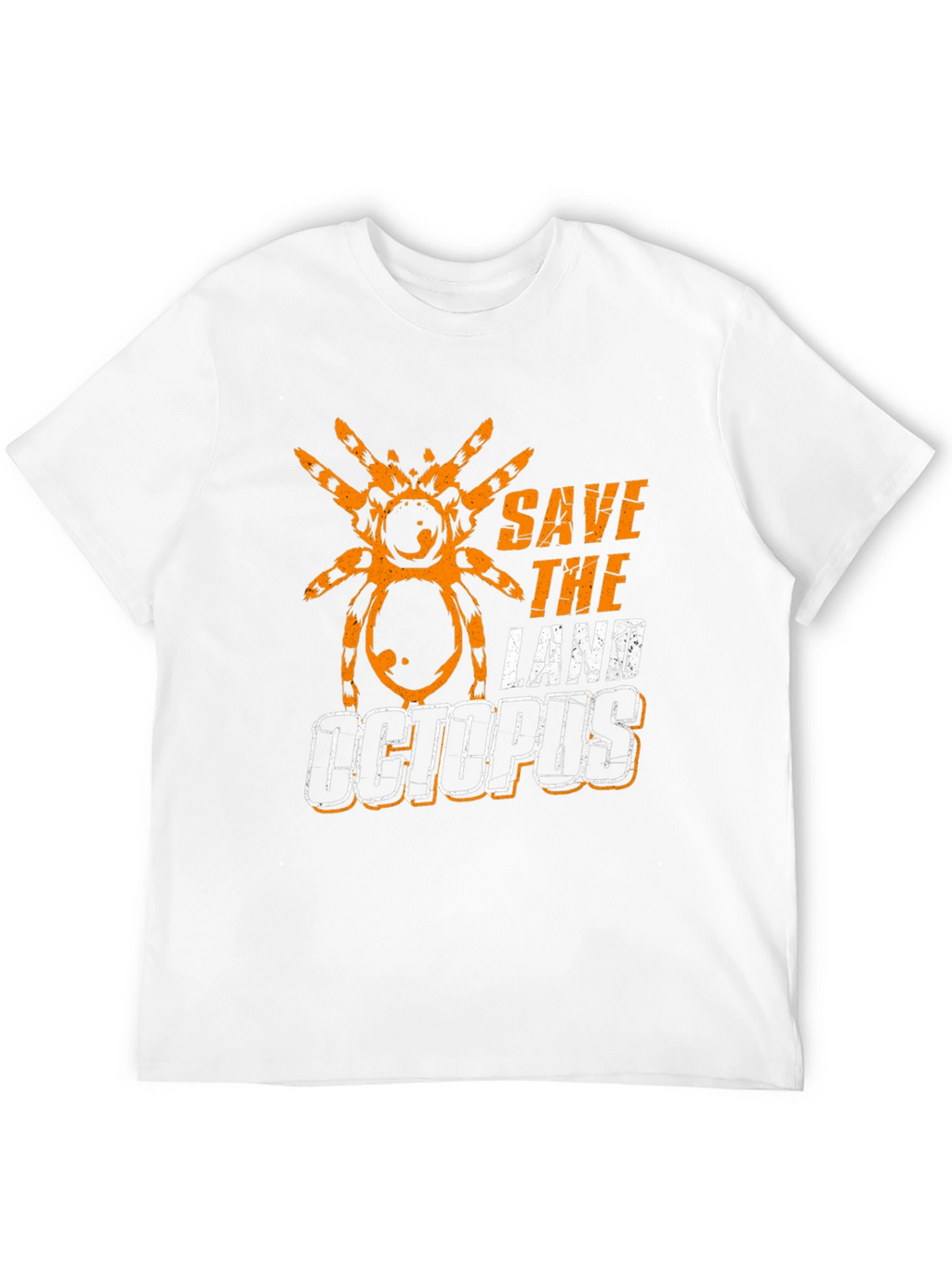 Save the Land Octopus T-Shirt - Spider Design
