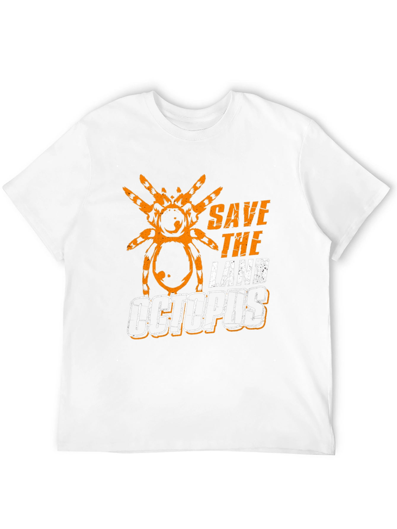 Save the Land Octopus T-Shirt - Spider Design