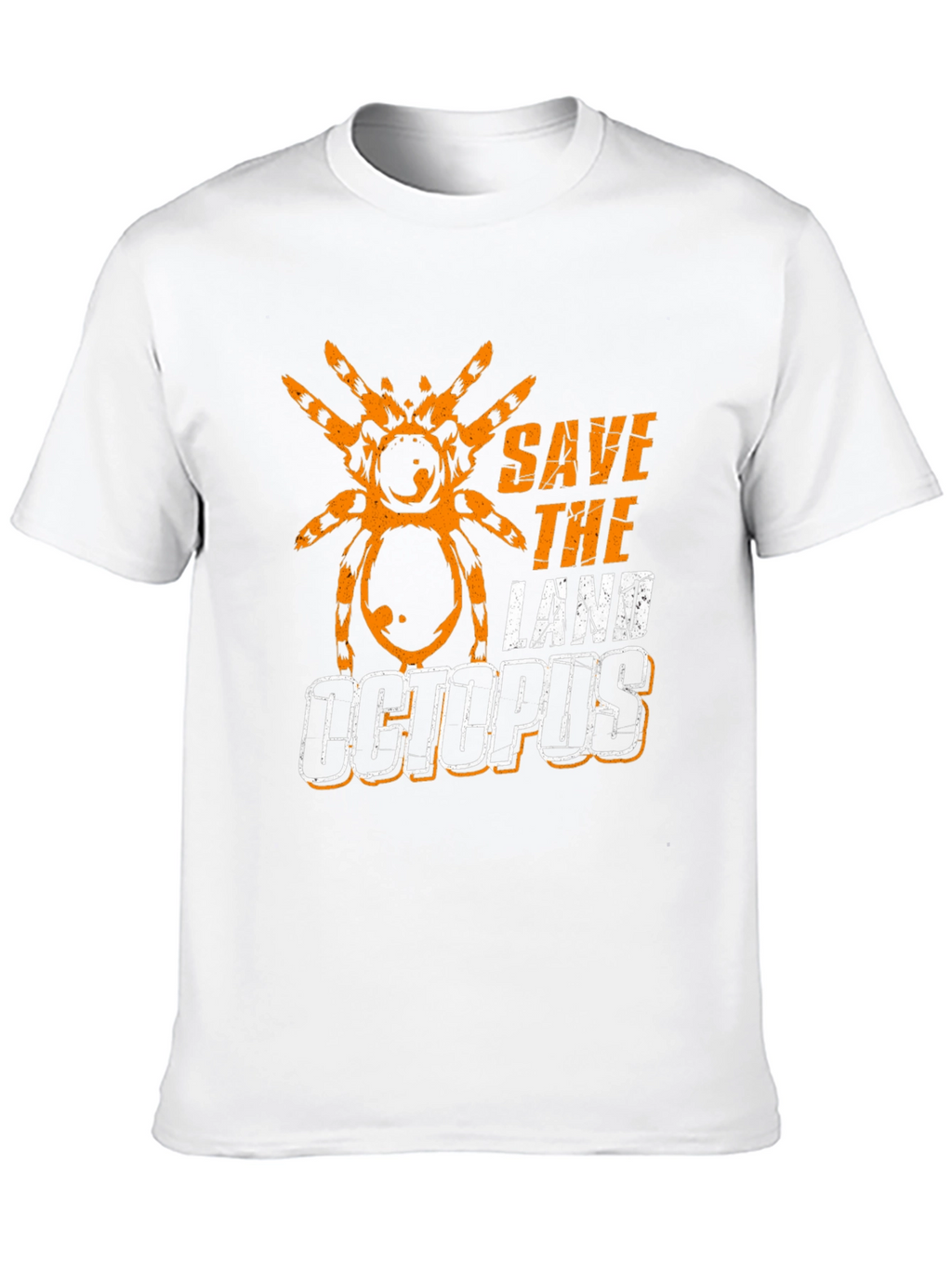 Save the Land Octopus T-Shirt - Spider Design