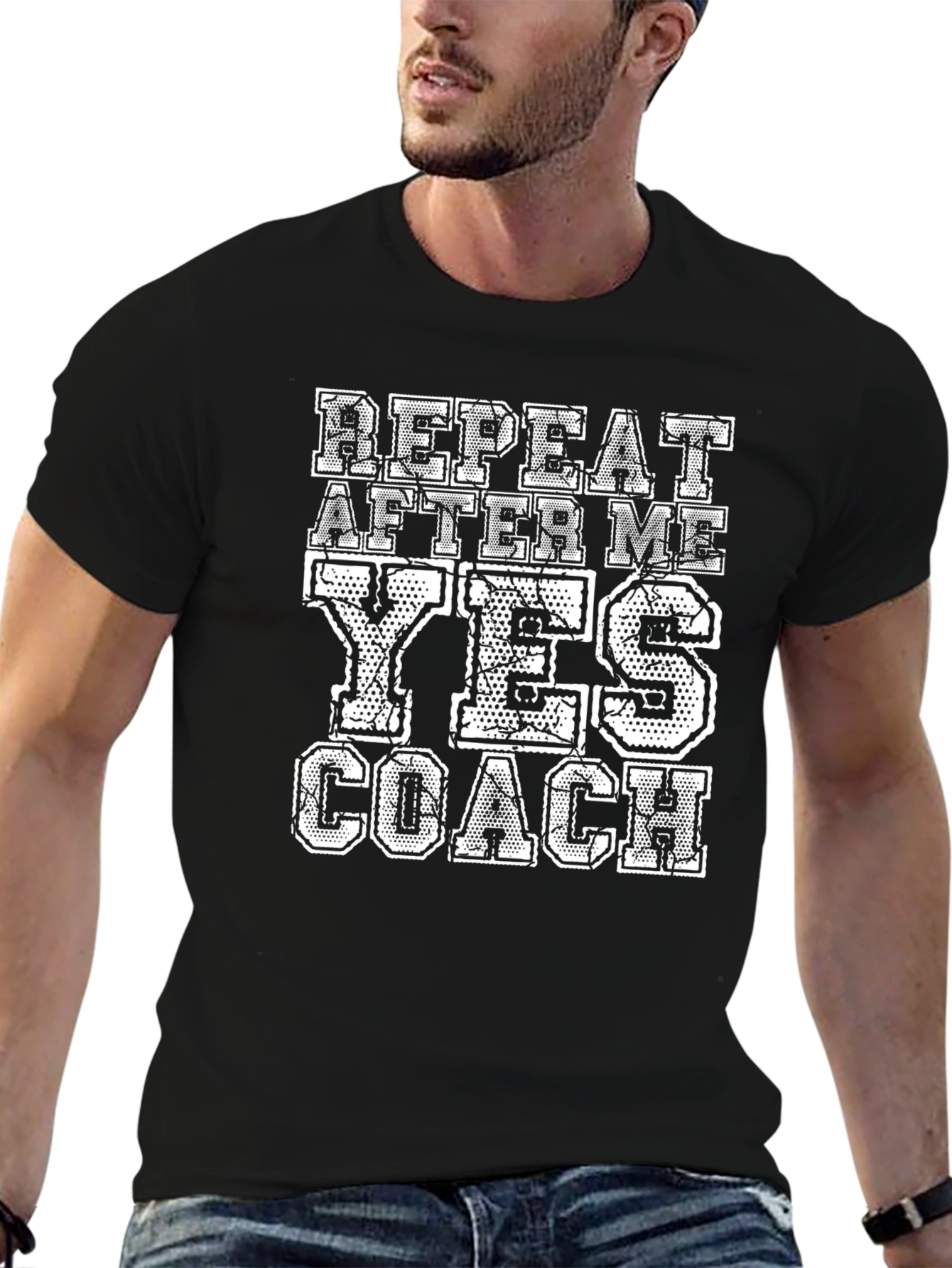 Yes Coach Graphic T-Shirt