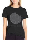 Game Day Soccer Graphic Tee - Black