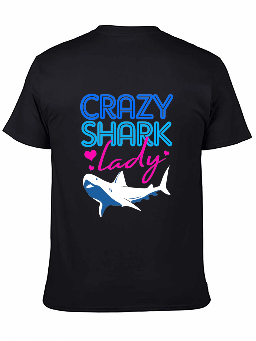 Crazy Shark Lady T-Shirt