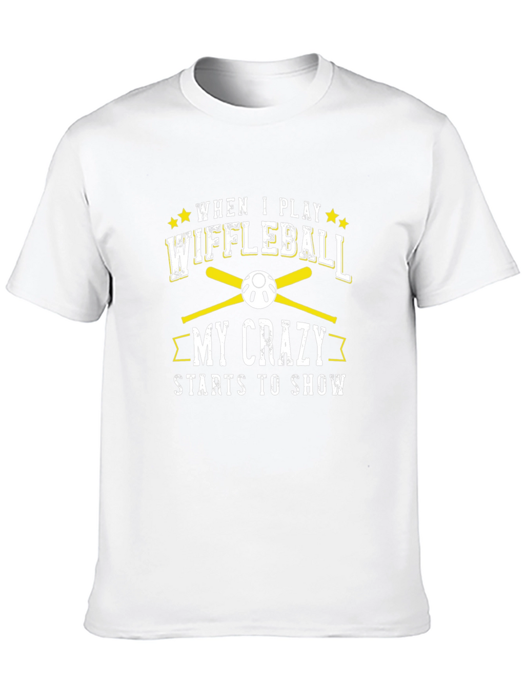 Wiffleball Crazy T-Shirt - Baseball Bats Tee