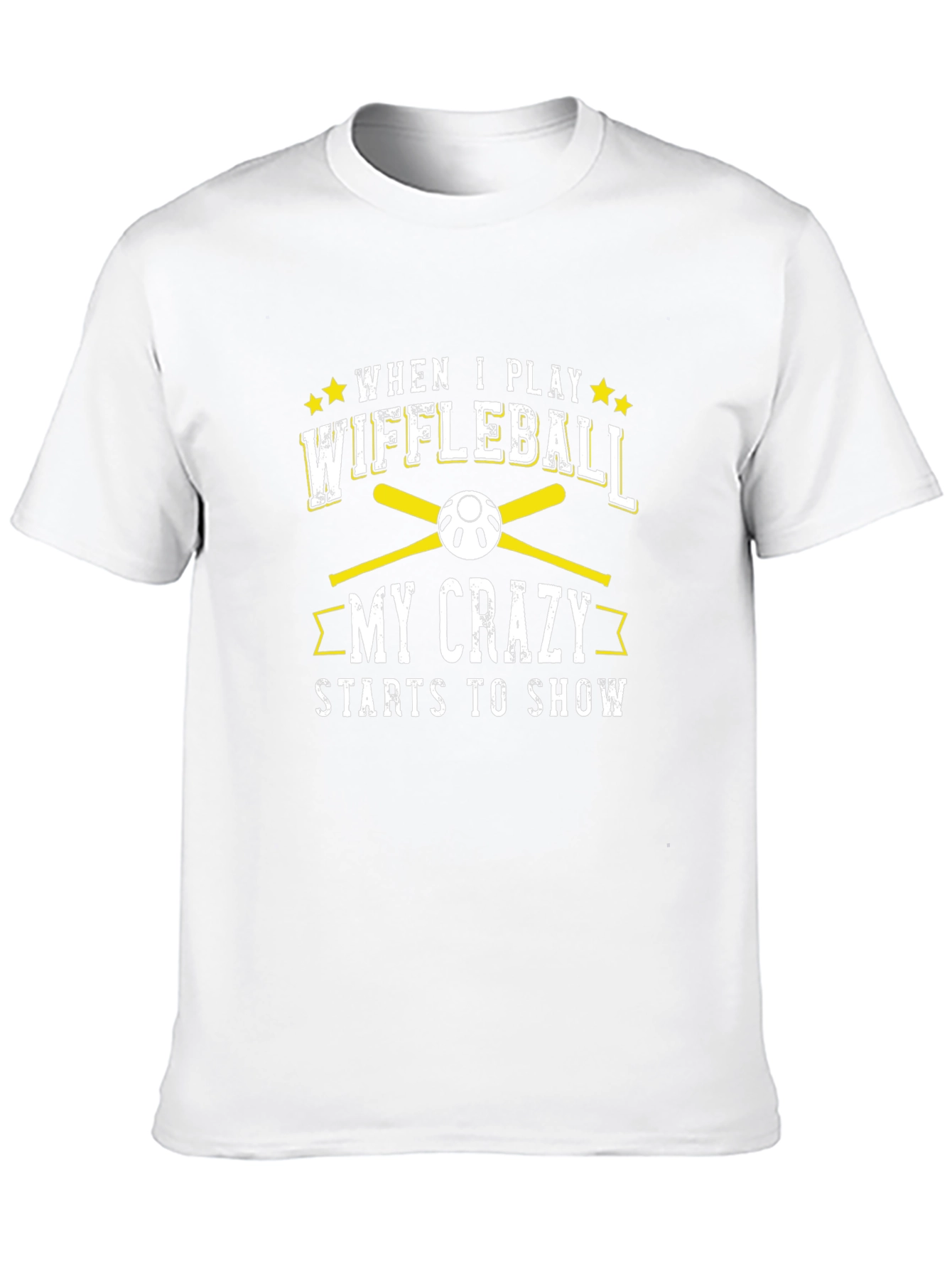 Wiffleball Crazy T-Shirt - Baseball Bats Tee
