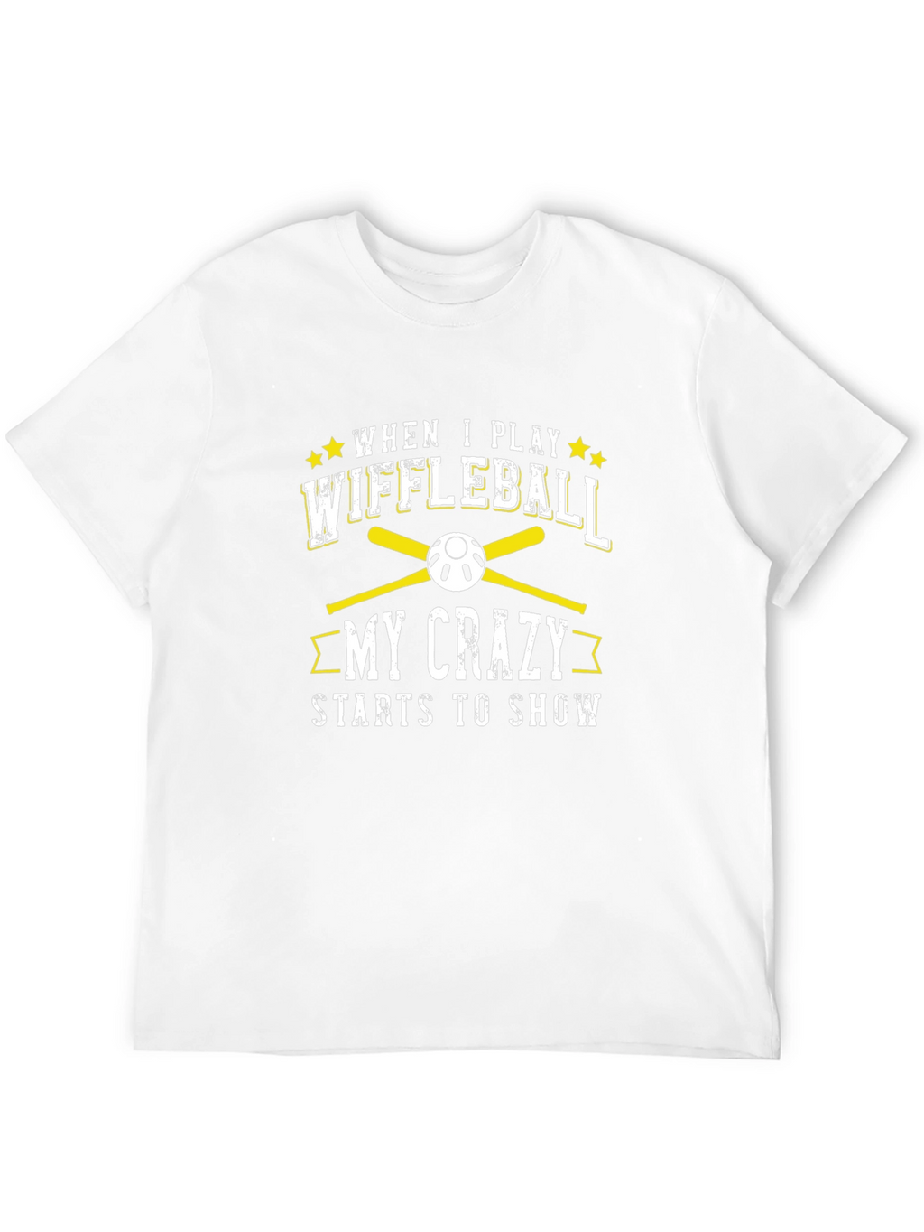 Wiffleball Crazy T-Shirt - Baseball Bats Tee