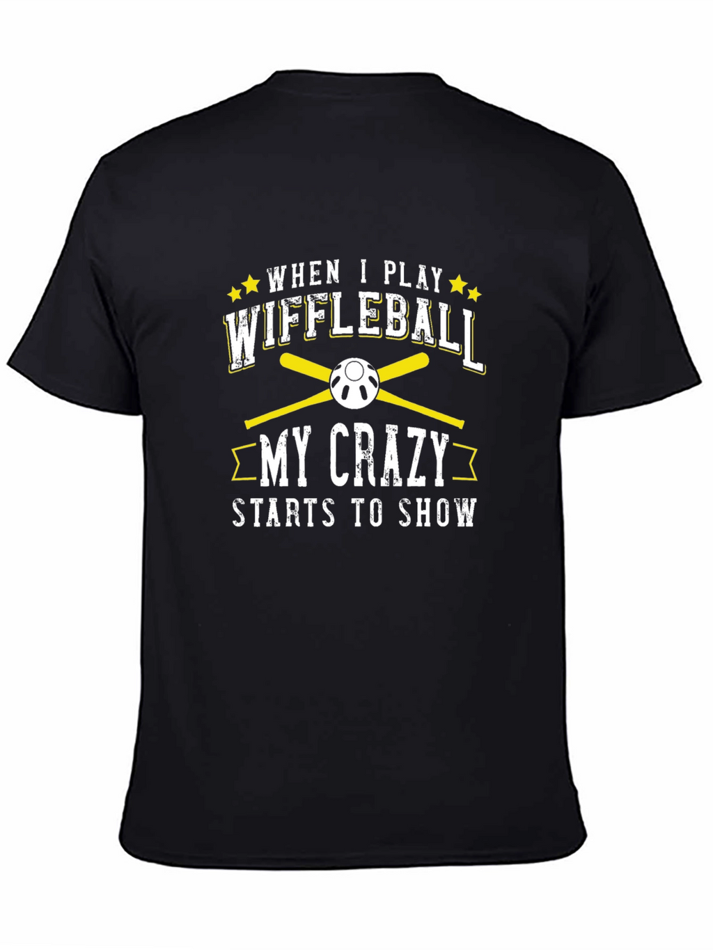 Wiffleball Crazy T-Shirt - Baseball Bats Tee