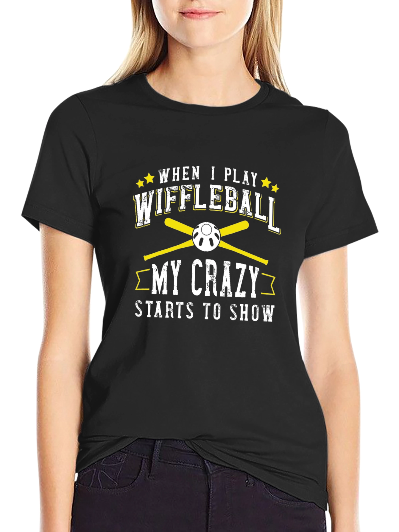Wiffleball Crazy T-Shirt - Baseball Bats Tee