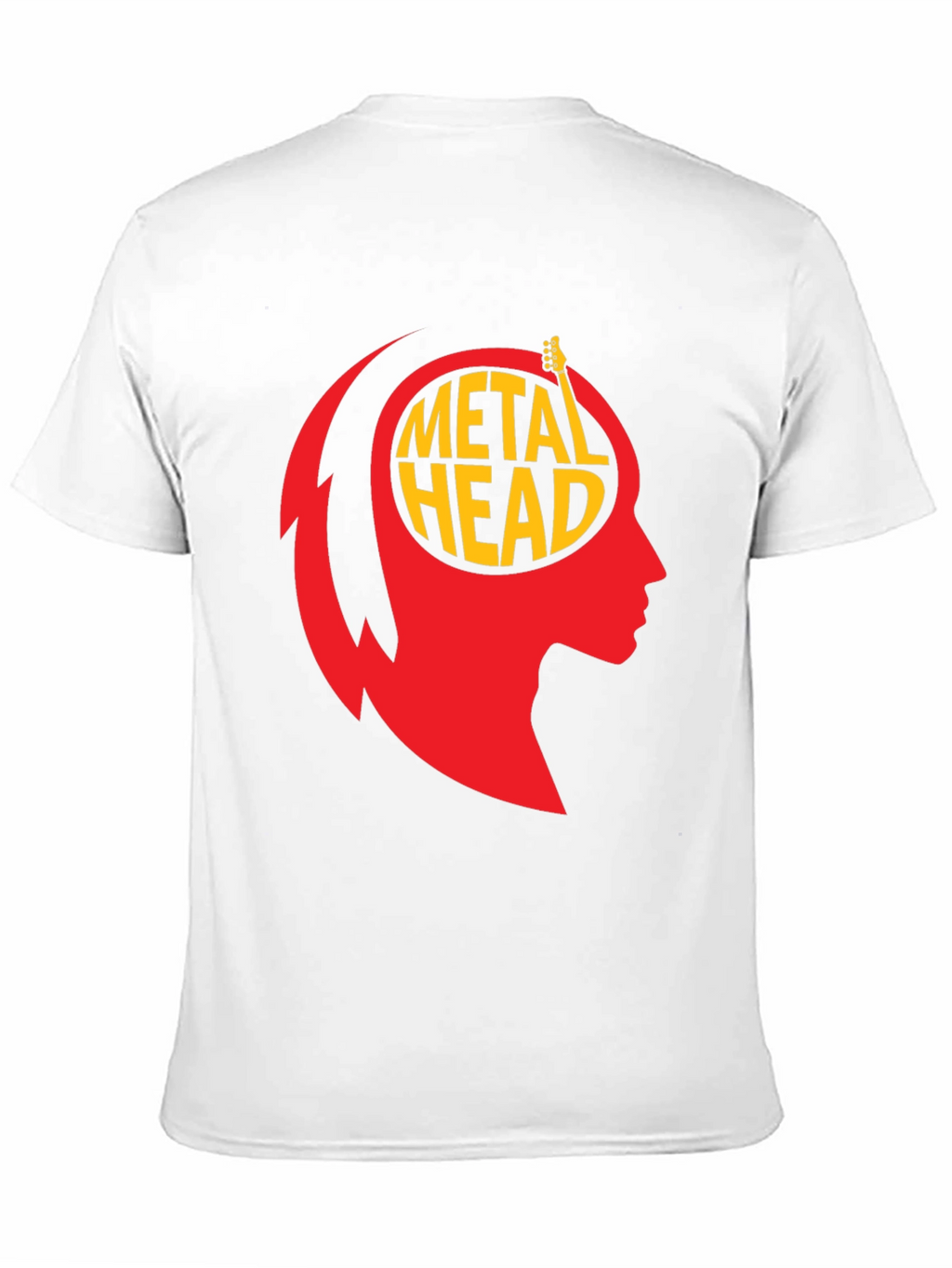 Metal Head Graphic Tee - Black T-Shirt