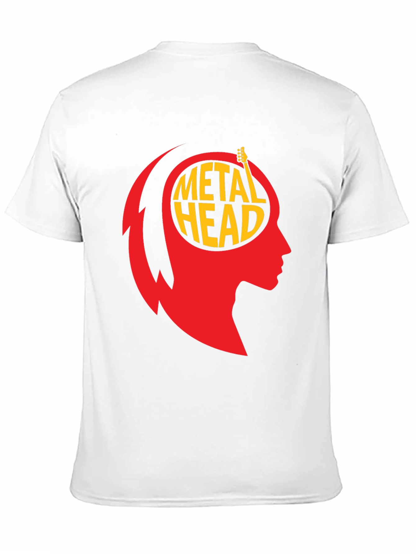 Metal Head Graphic Tee - Black T-Shirt