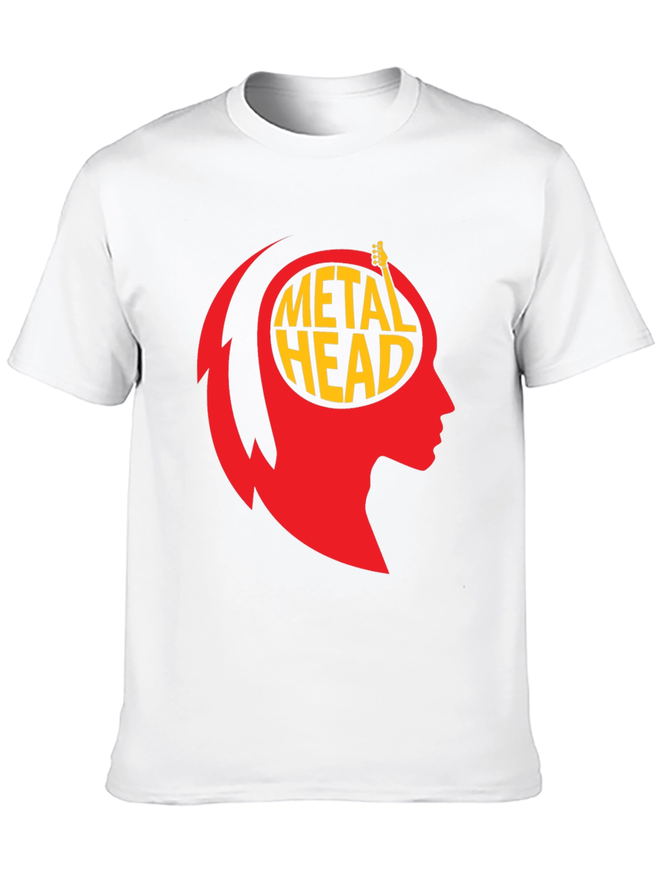 Metal Head Graphic Tee - Black T-Shirt